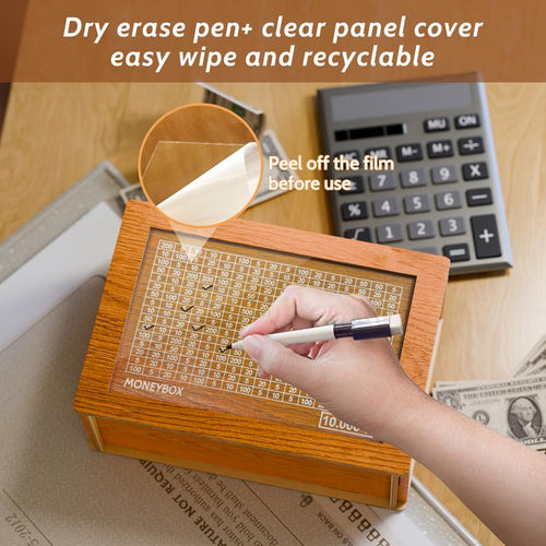 Eco-Friendly MONEYBOX: Stylish & Sustainable Savings Solution for Everyone! 💚💰 Save up to $10,000 while budgeting in style! Perfect for teens, adults, and families! #EcoFriendly #Budgeting #FinancialPlanning