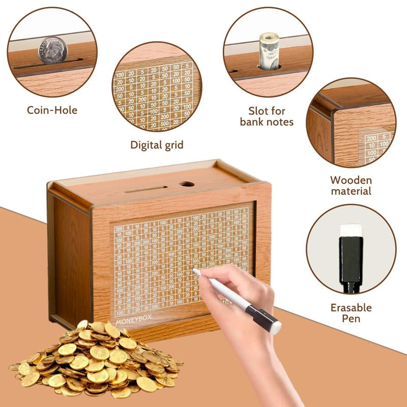 Eco-Friendly MONEYBOX: Stylish & Sustainable Savings Solution for Everyone! 💚💰 Save up to $10,000 while budgeting in style! Perfect for teens, adults, and families! #EcoFriendly #Budgeting #FinancialPlanning